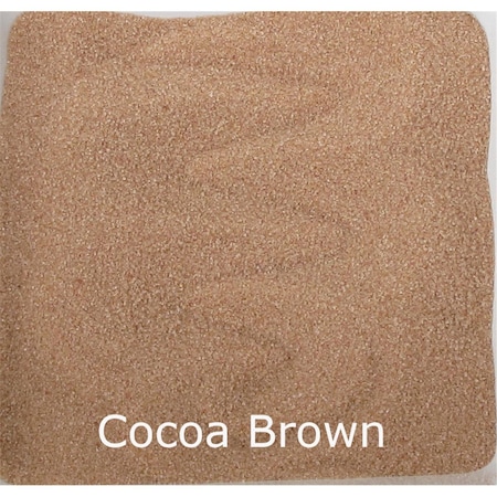 Scenic Sand 25 lbs Activa Bag of Bulk Colored Sand, Cocoa Brown SC81466